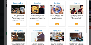 Ample List of Ready-Made Templates
