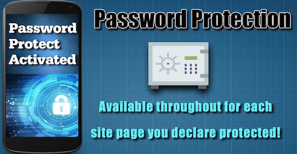 Password Protected Pages