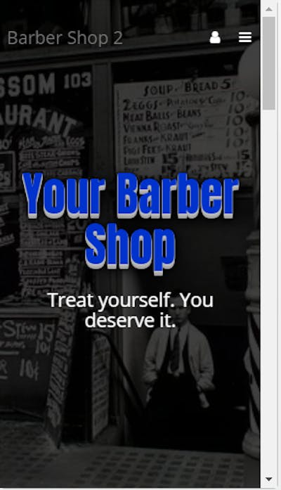 Barber Shop Template 2