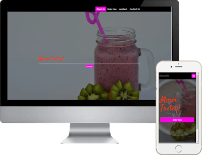 Smoothies Food Ordering