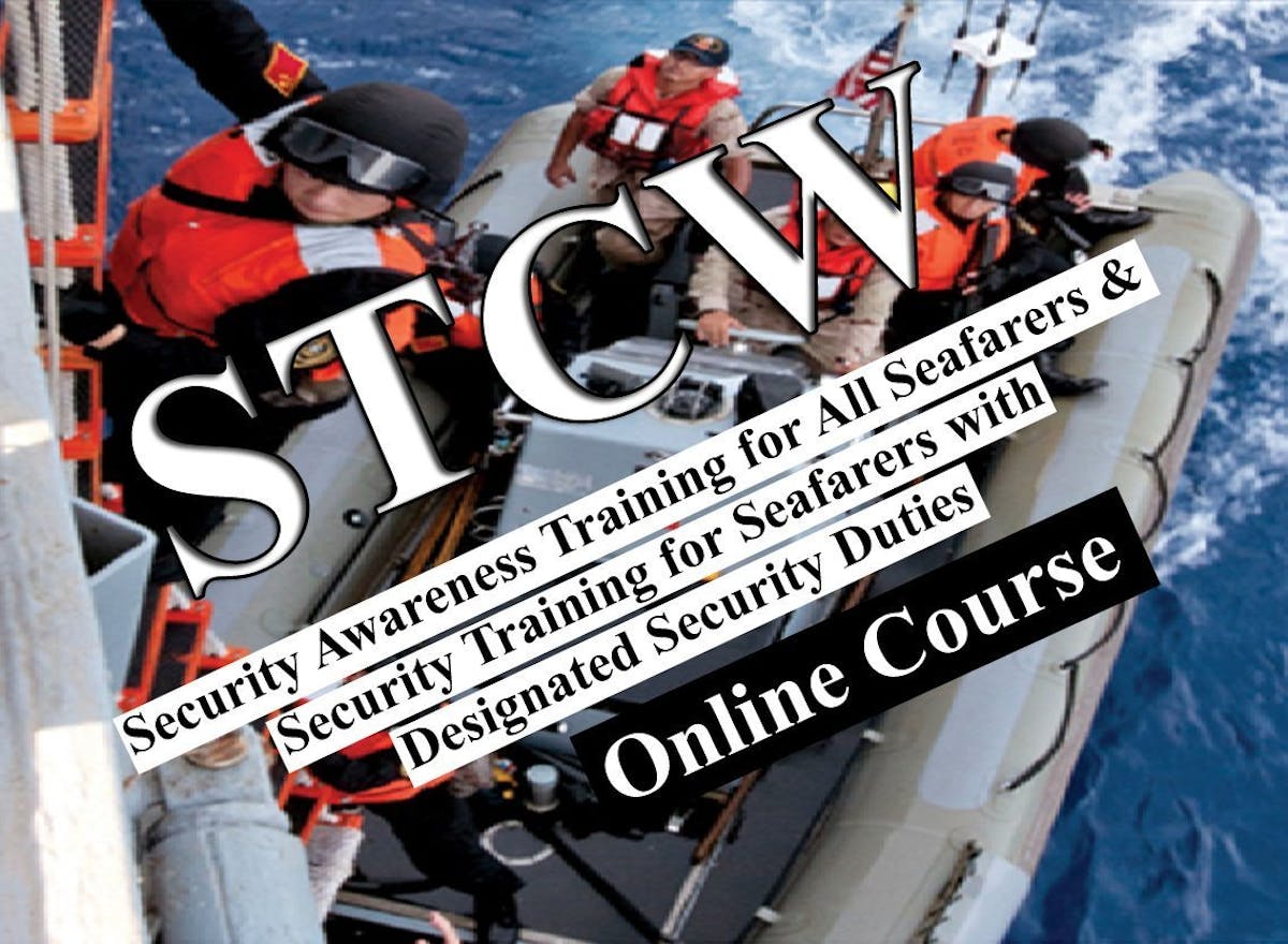 STCW Security Training for the Offshore Oil and Gas Industry and Marine Industry