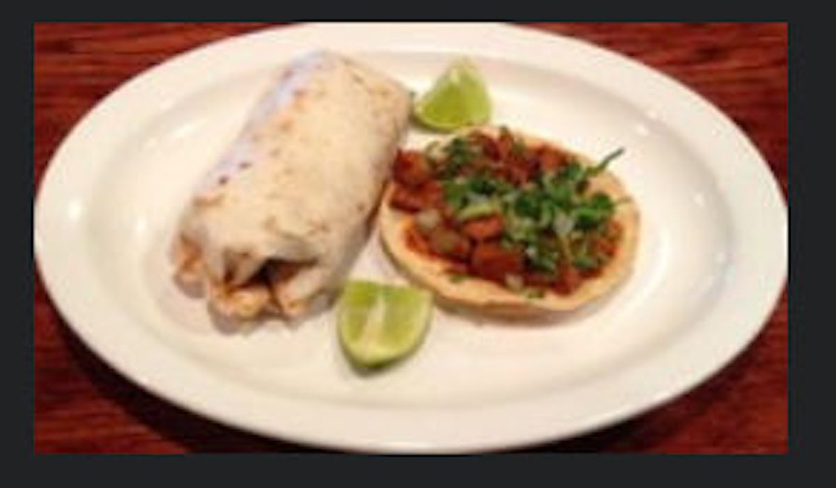 Burrito and a Taco