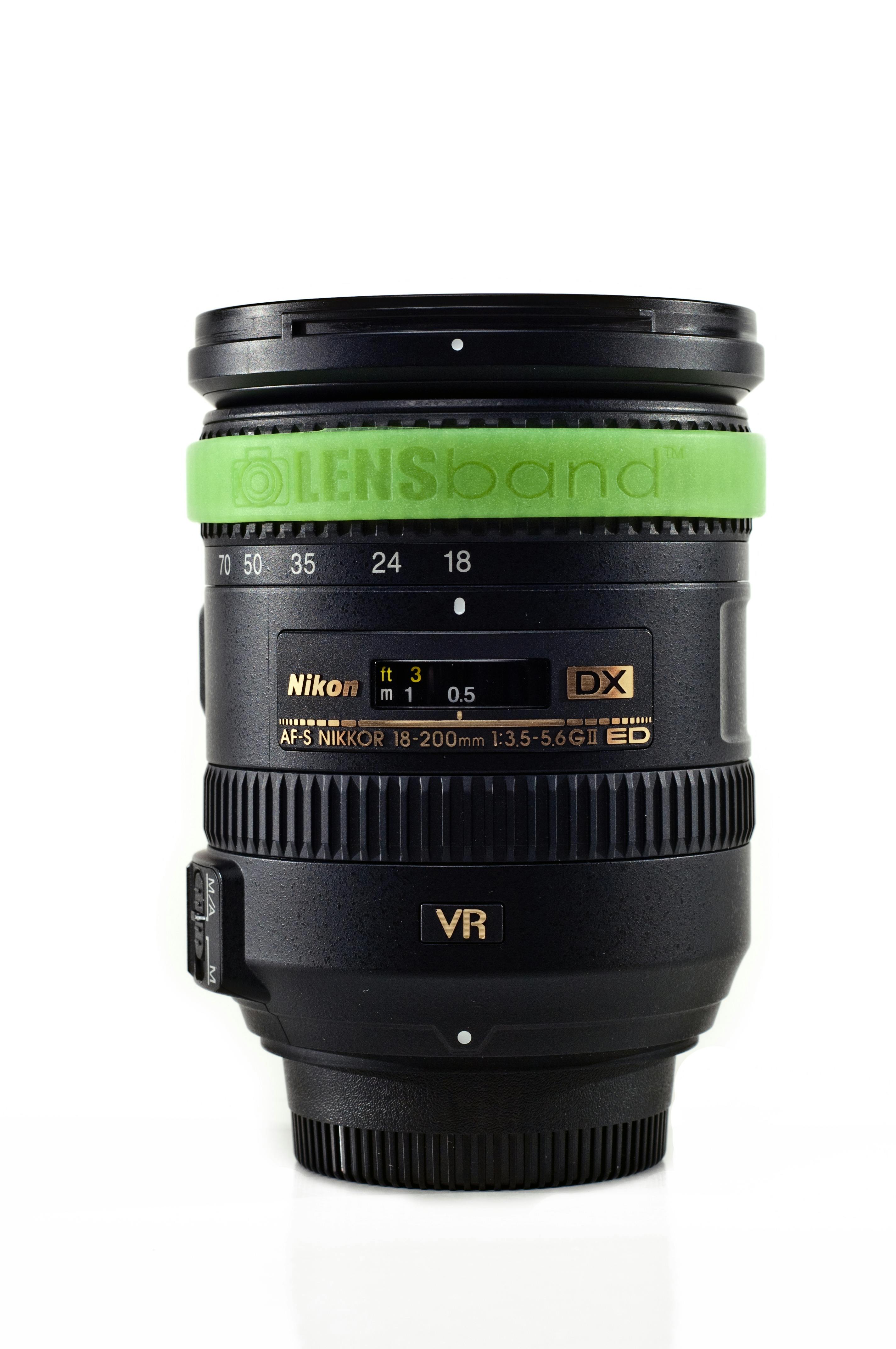 Lens Band MINI Glow Green for Micro 4/3 