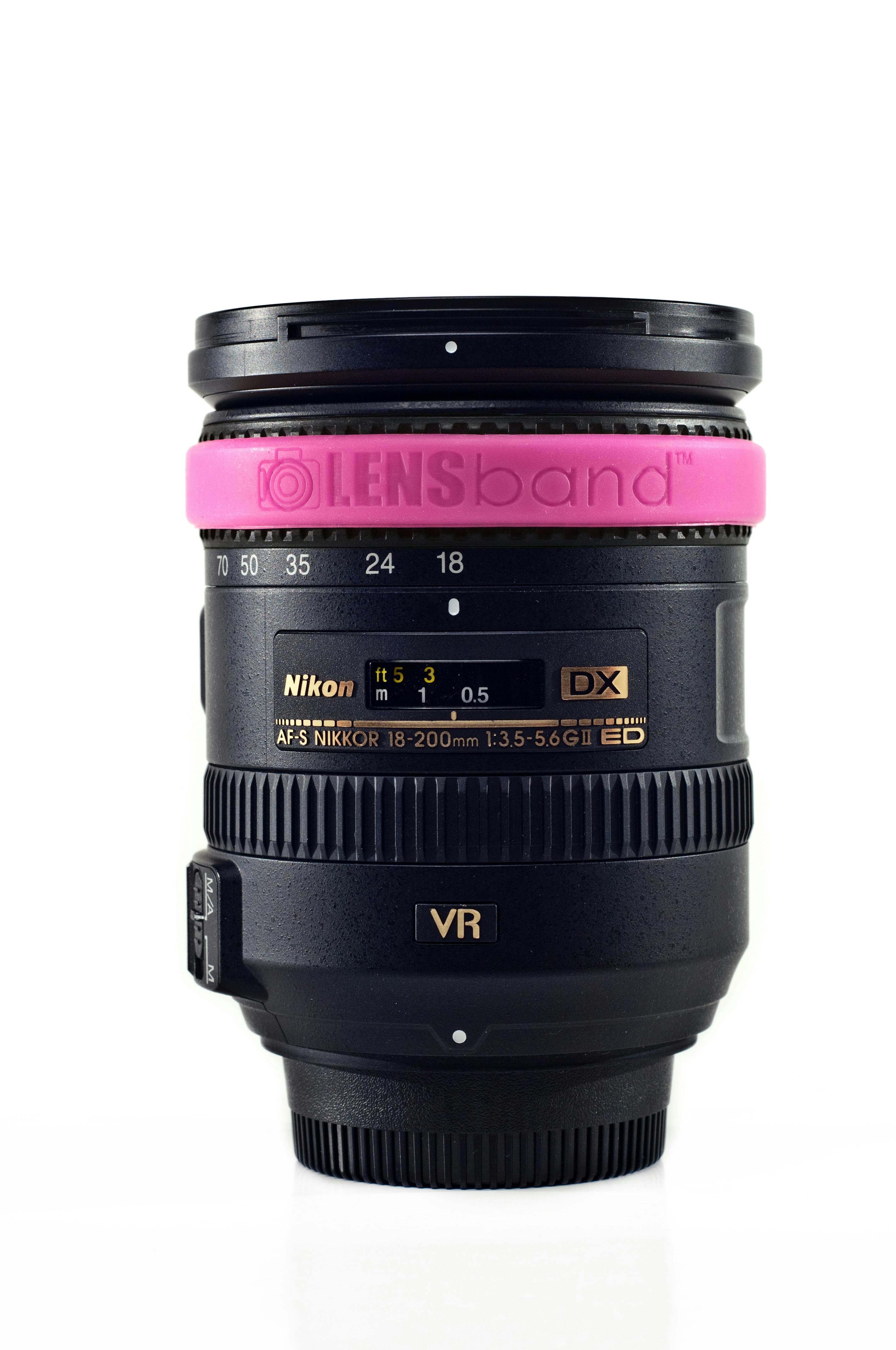 Lens Band MINI Hot Pink for Micro 4/3 