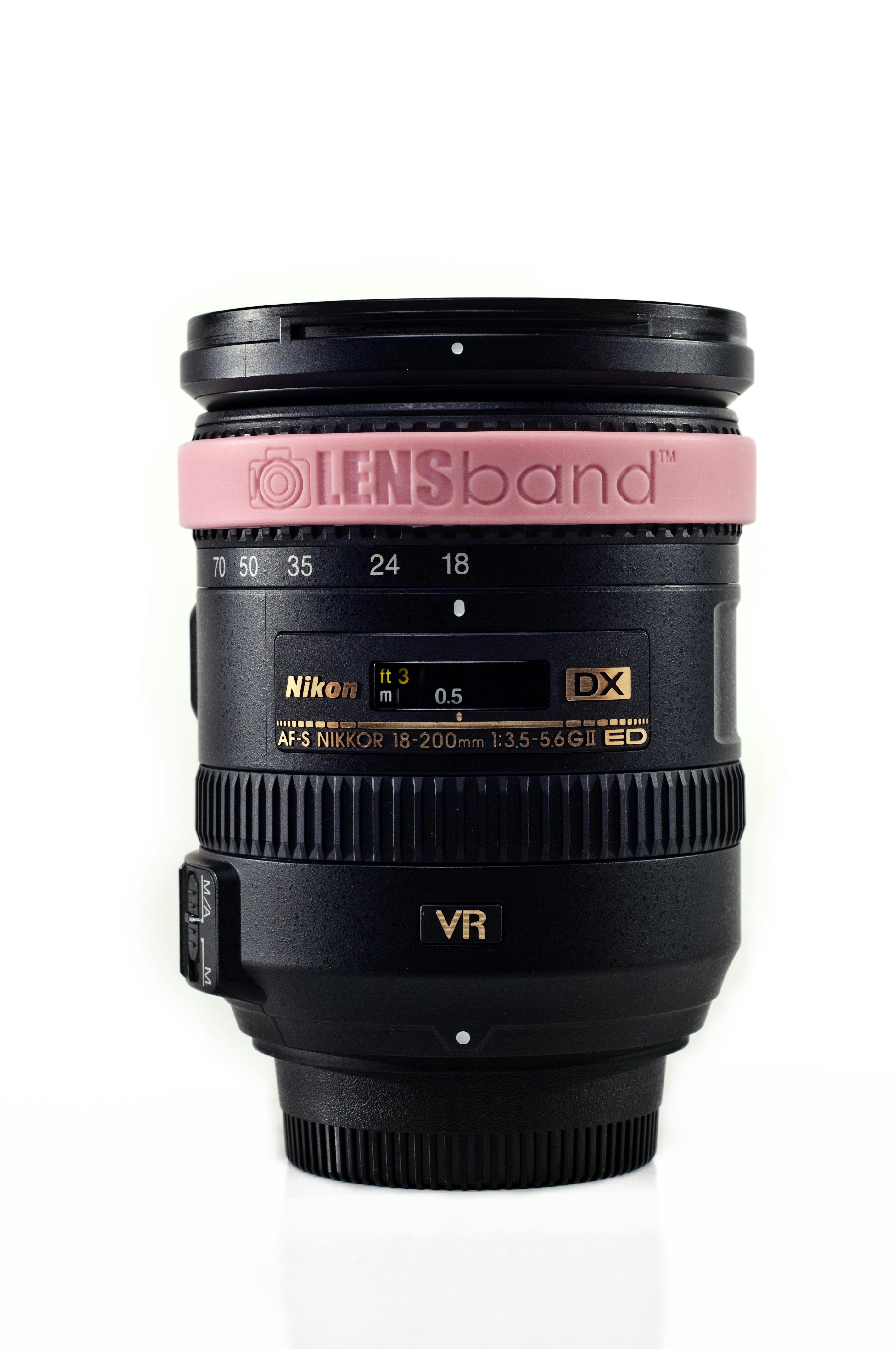 Lens Band MINI Light Pink for Micro 4/3 