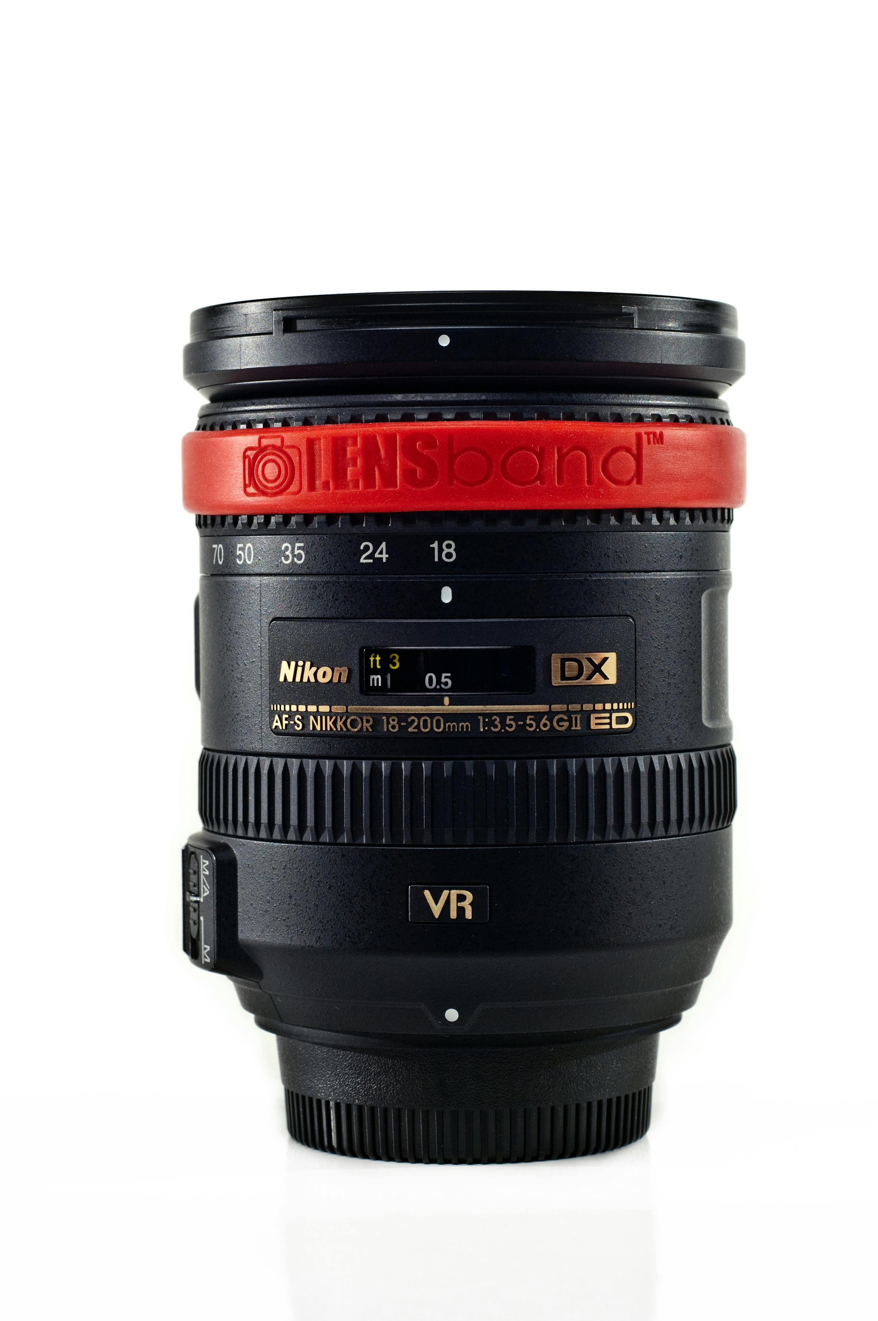 Lens Band MINI Red for Micro 4/3 