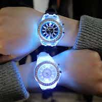 Led Flash Luminous Watch