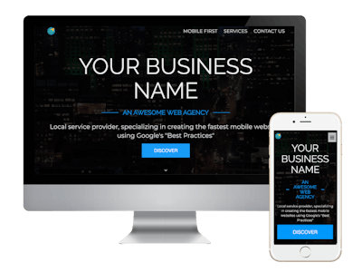 Awesome agency template