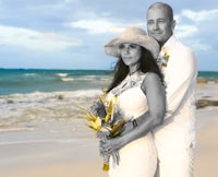 Island Nuptial Romance intimate beach wedding in Nassau Bahamas