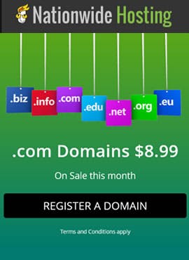 Register a domain name at TrenzyDomains.