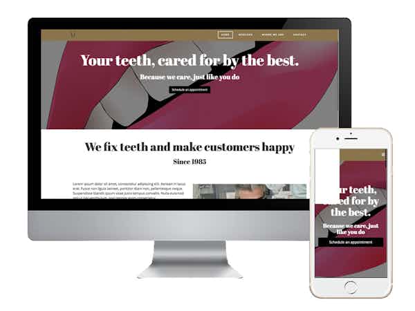 Dentist Website Templates