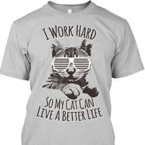 I Work Hard T-Shirt