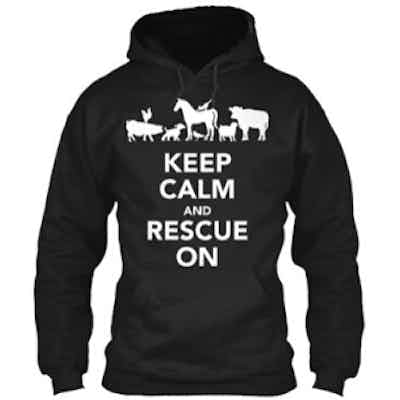 Keep Calm and Rescue On Hoodie