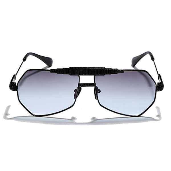 Pilot Rhinestone Square Sunglasses