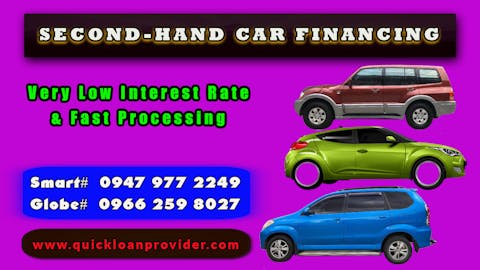 Fast Low Interest Second Hand Car Financing In The Philippines