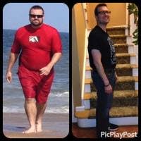 MAN BEFORE AND AFTER WEIGHT LOSS