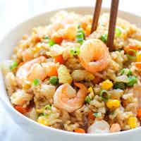 <br><br>Shrimp Fried Rice