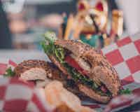 Custom Bagel Sandwich