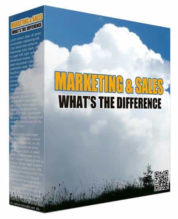 Understanding the difference between marketing and Sales