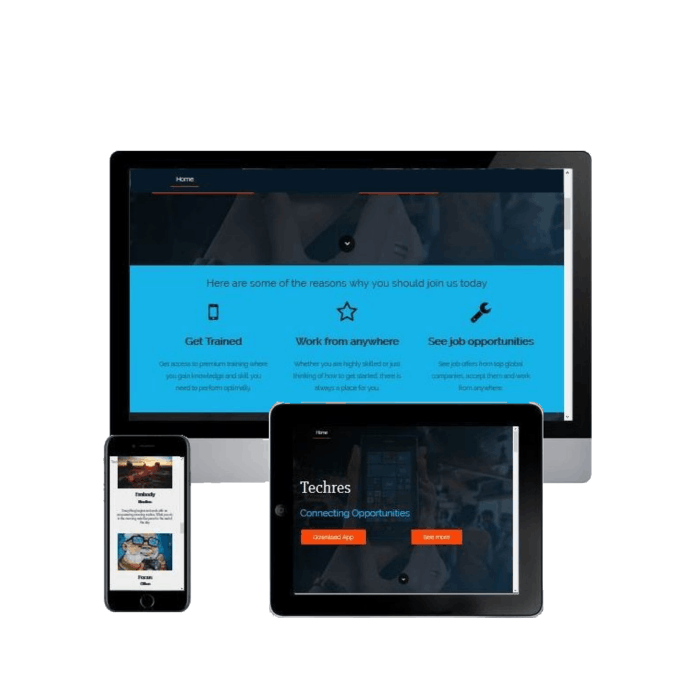 Companies providing work for homd