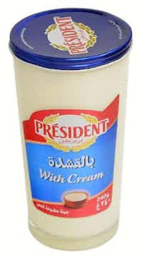 President with Cream