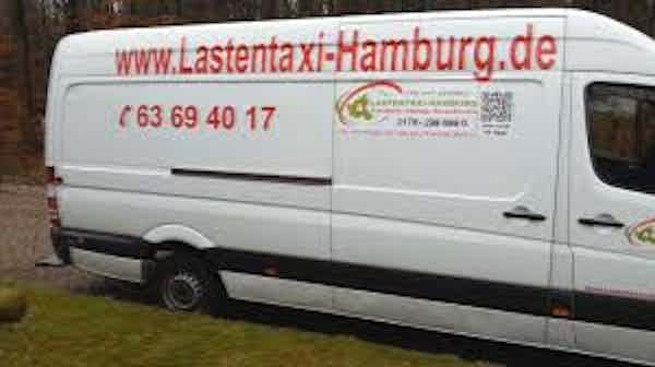 Das ist er, unser Sprinter vom Lastentaxi-Hamburg