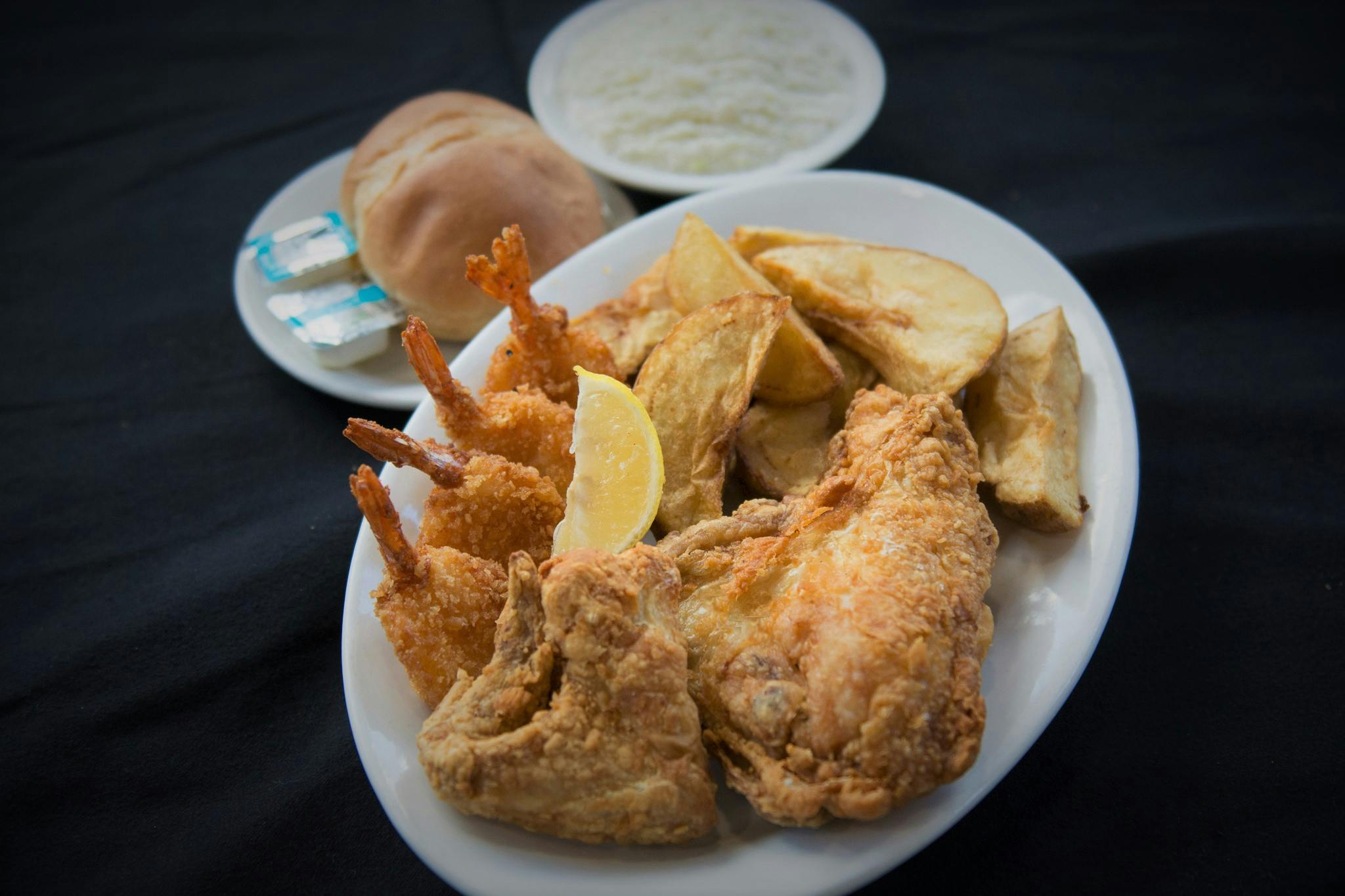 SHRIMP AND CHICKEN $15.25