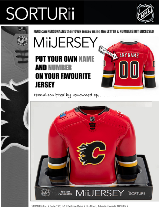 put your name on a nhl jersey