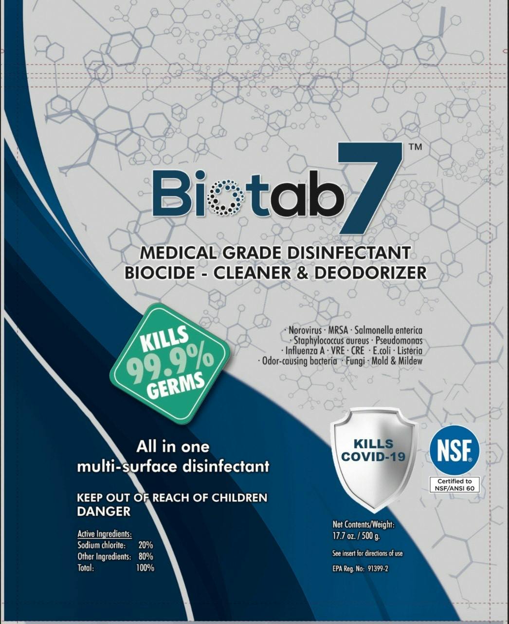 BioTab7 - 1 Gram Pouch