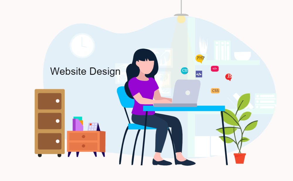 website design flats