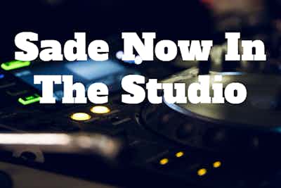 Sade Now In the Studio To Release New Album