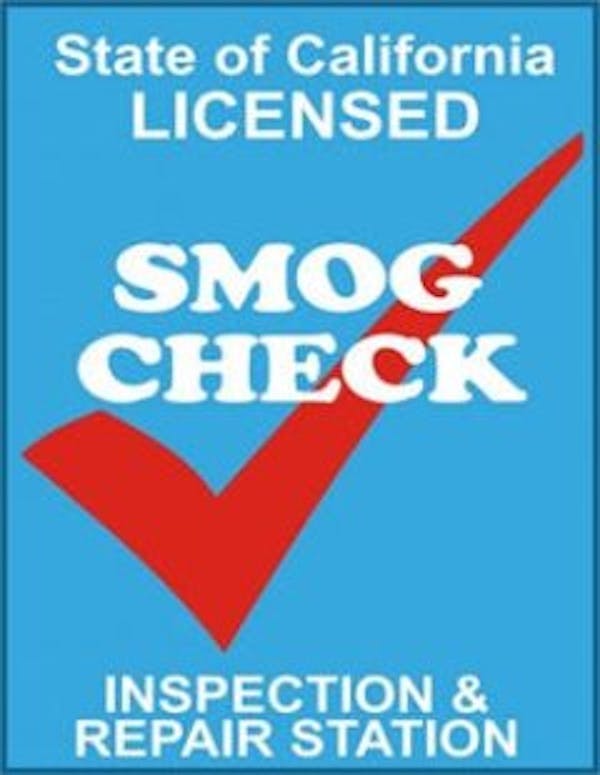 State of California Smog Check and Repair Station