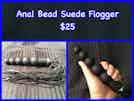 Anal Bead Suede Flogger