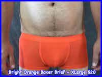 Orange Boxer Briefs