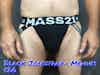 Mass 21 Black Jockstrap