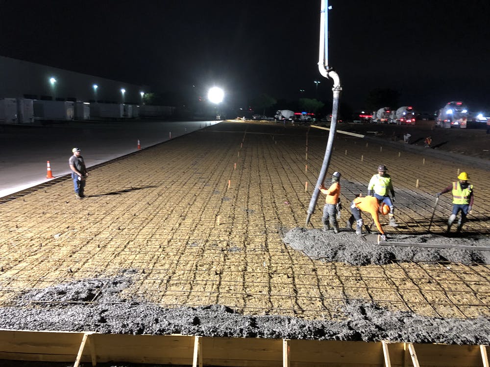 CONCRETE POURING