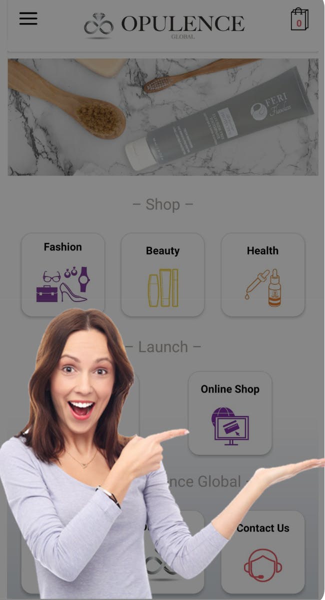 Opulence Global Shopping App