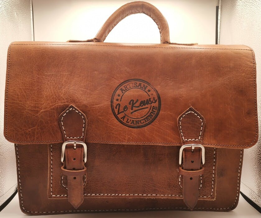 Le Cartable marron clair