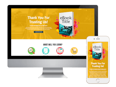 Thank You - eBook Download Page Thank You