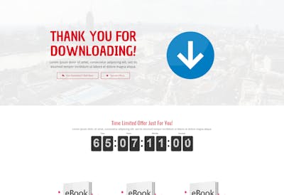 Thank You - Simple Downloading Page Thank You With OTO