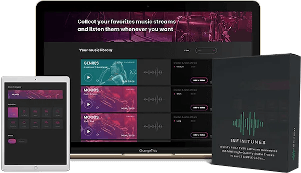 Make your own unique soundtracks with Infini-tunes