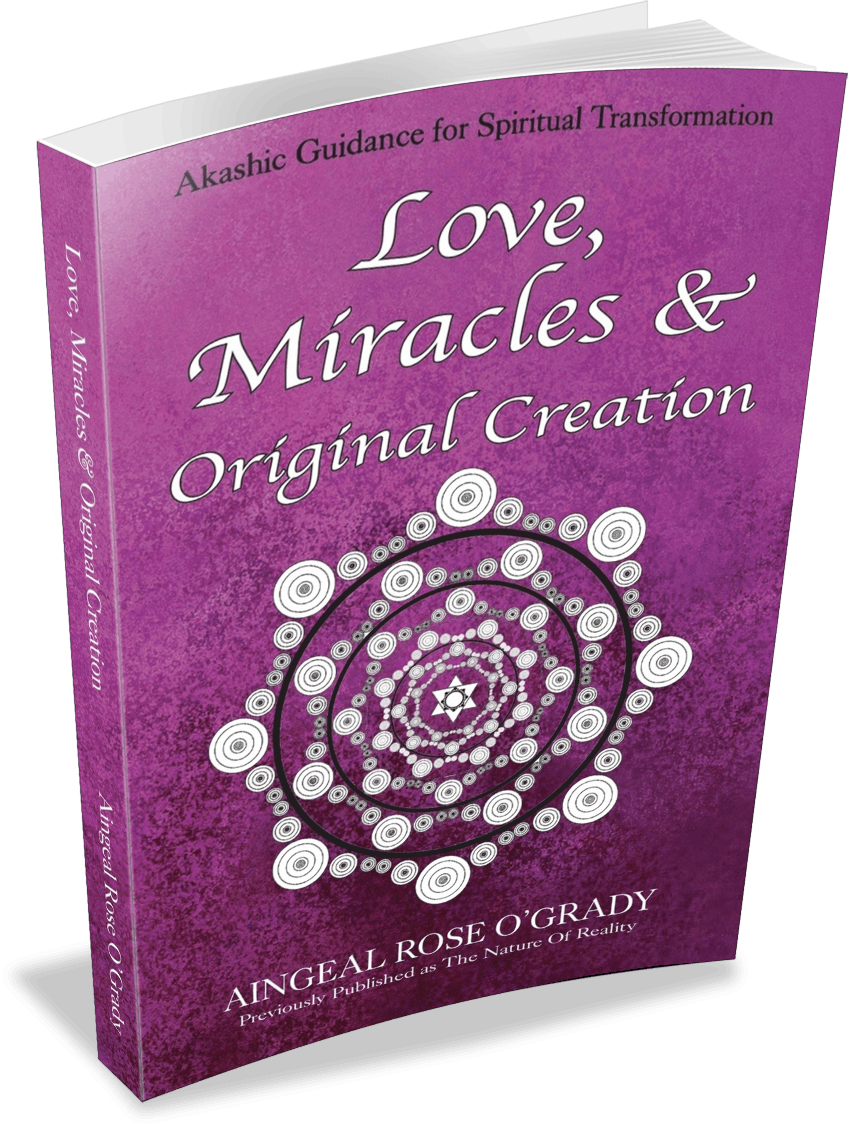 Love, Miracles & Original Creation by Aingeal Rose answers who we are, where we’re going, how we get there and what to expect when we arrive.