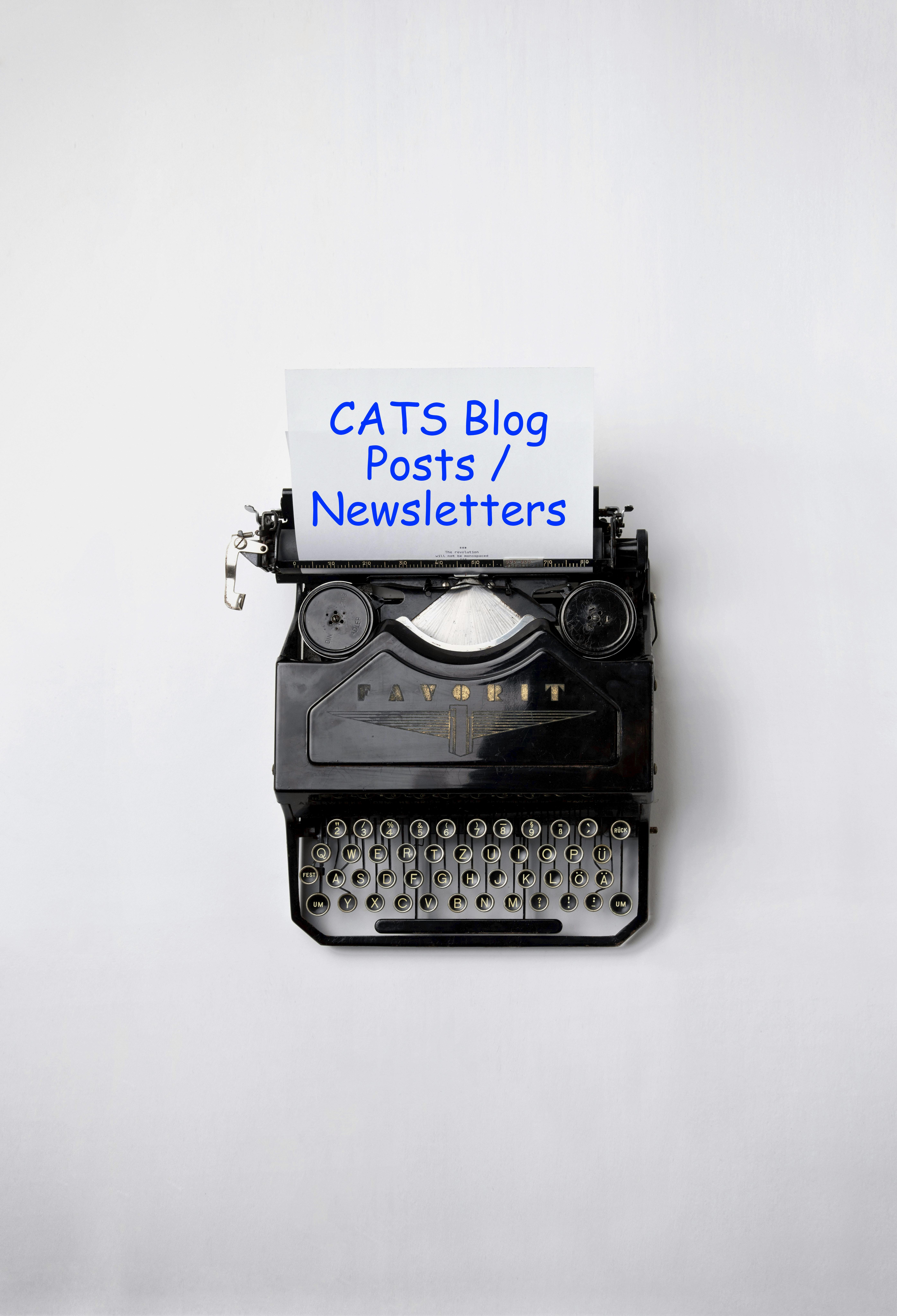 CATSBlogsNewsletters