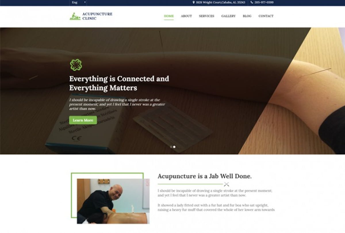 ACUPUNTURE HTML TEMPLATE
