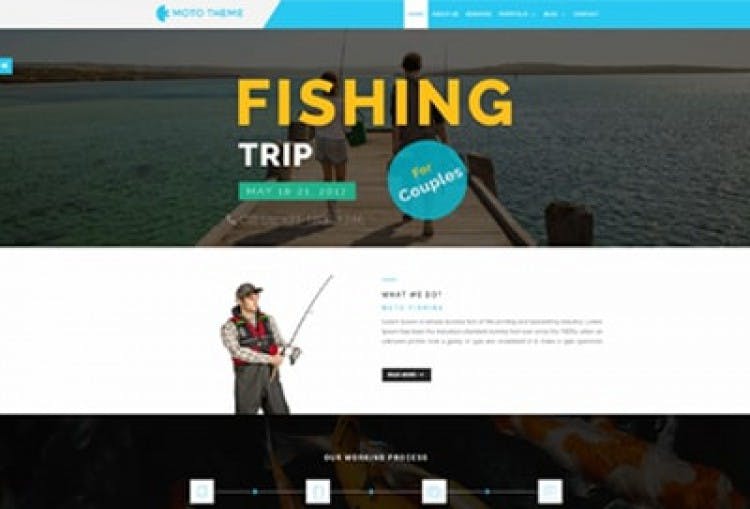 FISHING WORDPRESS THEME
