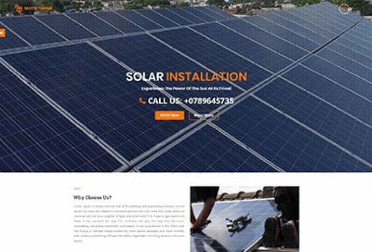 SOLAR NICHE WORDPRESS THEME