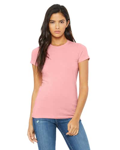 (Click above 4 all colors) - Ladies' Slim Fit T-Shirt