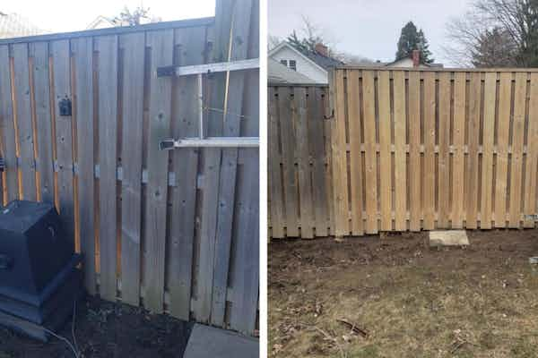 Fence Cleaning & Restoration