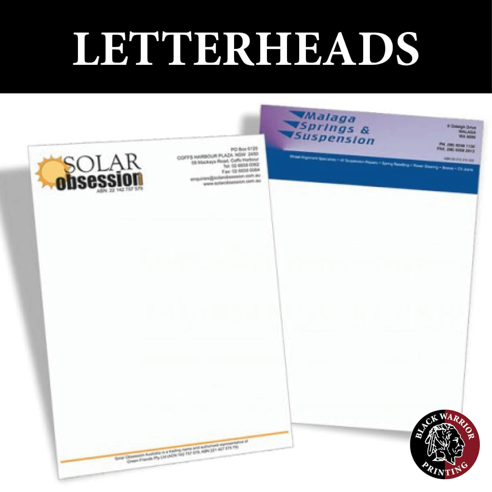 Letterheads
