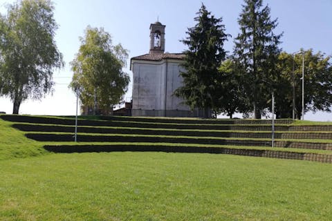 Costigliole d Asti The natural amphitheater of Saint Michael